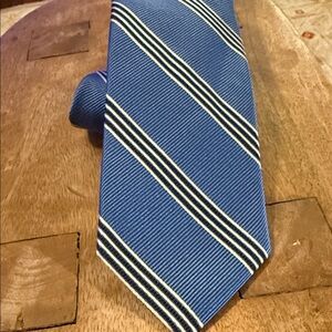 Blue Striped Men's Tie Breuer 3”
